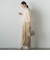 2WAYツイル配色ボタンパンツ≪洗濯機で洗える≫