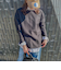 【WEB限定】ふわっと毛布のぬくもりカットソー≪洗濯機で洗える≫
