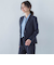 コンフォートノーカラージャケット≪洗濯機で洗える/セットアップ対応≫
