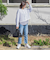 ドライタッチバスケット編みニット≪手洗い可能≫