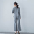 コンフォートストレートワイドパンツ≪洗濯機で洗える/セットアップ対応≫