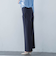 コンフォートストレートワイドパンツ≪洗濯機で洗える/セットアップ対応≫
