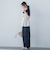 【JAPAN BLUE JEANS】ワイドパンツ≪洗濯機で洗える≫