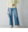 【JAPAN BLUE JEANS】ワイドパンツ≪洗濯機で洗える≫