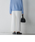 ベルト付きワイドシルエットパンツ≪洗濯機で洗える≫
