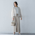 ベルト付きワイドシルエットパンツ≪洗濯機で洗える≫
