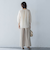 ベルト付きワイドシルエットパンツ≪洗濯機で洗える≫