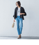 【JAPAN BLUE JEANS】テーパードパンツ≪洗濯機で洗える≫