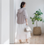 シアーフレアースカート≪洗濯機で洗える≫