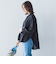 サイドリボンドレープブラウス≪イージーケア≫