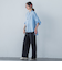 サイドリボンドレープブラウス≪イージーケア≫