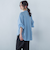 サイドリボンドレープブラウス≪イージーケア≫