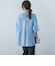 サイドリボンドレープブラウス≪イージーケア≫
