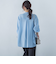 サイドリボンドレープブラウス≪イージーケア≫