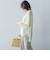 サイドリボンドレープブラウス≪イージーケア≫