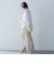 サイドリボンドレープブラウス≪イージーケア≫