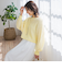 ボリュームスリーブモールニット≪手洗い可能≫