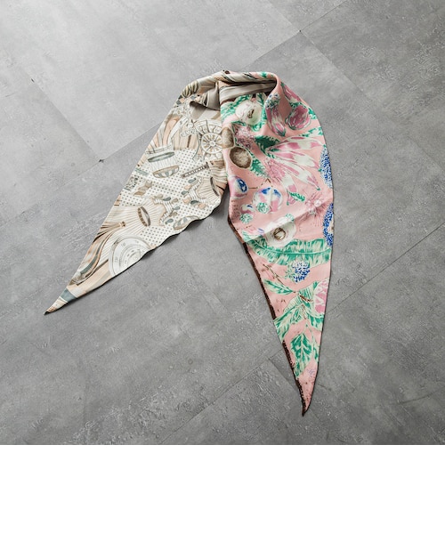 manipuri】バルーンジャーニー/ホロスコープシルクスカーフ｜ロート