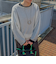 【WEB限定】和紙混ホールガーメントニット≪手洗い可能≫
