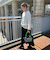 【WEB限定】和紙混ホールガーメントニット≪手洗い可能≫