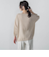 【WEB限定】和紙混ホールガーメントニット≪手洗い可能≫