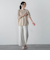 【WEB限定】和紙混ホールガーメントニット≪手洗い可能≫