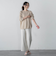 【WEB限定】和紙混ホールガーメントニット≪手洗い可能≫