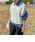 【WEB限定】ざっくりクロップドニットベスト≪手洗い可能≫