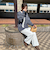 【WEB限定】ラメニットカーディガン≪手洗い可能≫