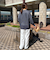 【WEB限定】ラメニットカーディガン≪手洗い可能≫