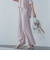 【WEB限定】【11号あり】接触冷感リラックスパンツ≪セットアップ対応/洗える≫