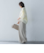タックワイドパンツ≪セットアップ対応/洗濯機で洗える≫