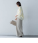 タックワイドパンツ≪セットアップ対応/洗濯機で洗える≫