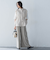 タックワイドパンツ≪セットアップ対応/洗濯機で洗える≫