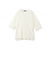 5分袖Tシャツライクニット≪手洗い可能≫