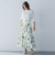 5分袖Tシャツライクニット≪手洗い可能≫