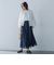 5分袖Tシャツライクニット≪手洗い可能≫