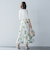 5分袖Tシャツライクニット≪手洗い可能≫