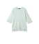5分袖Tシャツライクニット≪手洗い可能≫