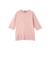 5分袖Tシャツライクニット≪手洗い可能≫