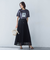 メッシュレースプリーツスカート≪洗濯機で洗える≫