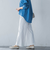 シェルタリングピケドライワイドパンツ≪吸汗速乾/透け防止/洗濯機で洗える≫