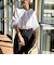 【WEB限定】コットンボイルブラウス≪手洗い可能≫