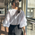 【WEB限定】コットンボイルブラウス≪手洗い可能≫