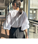 【WEB限定】コットンボイルブラウス≪手洗い可能≫