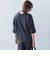 【一部店舗限定販売】キレイ×リラックス スキッパーブラウス≪接触冷感/UV/洗濯機で洗える≫