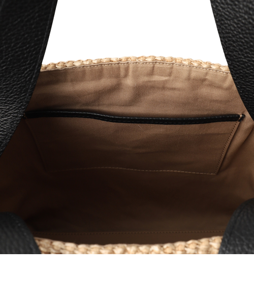 VIOLAd'ORO】ラフィア調2WAYトートバッグ SANDRO / V-8908｜ロート