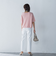 ラメ入りホールガーメントVネックニット≪手洗い可能≫