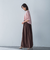 ラメ入りホールガーメントVネックニット≪手洗い可能≫