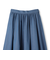 【WEB限定】極上ライトデニムスカート≪洗濯機で洗える≫